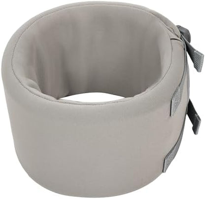 Dog Neck Brace for Pet After Surgery Recovery Adjustable Breathable Neck Cervical Cone，Dog Cone Collar Recovery Head Cone for Small Medium Dogs Puppies Kittens with Spinal IVDD Lssues (Gray,L) - Image 2