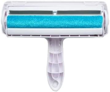 Pet Hair Remover - Lint Roller for Dog and Cat Hair | Portable, Reusable, Eco-Friendly Pet Hair Remover Brush for Couches, Carpet, Bedding, Clothes, and Car | Pet Supplies & Grooming | Blue by Unknown