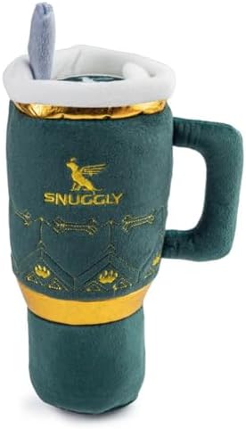 Haute Diggity Dog Snuggly Cup Plush Dog Toy Tumbler Parody Stuffed Chew Toy by HauteDiggityDog