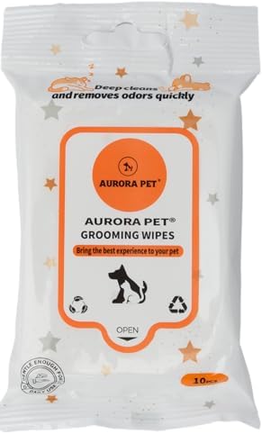 (2 Pack) Cat Breeze Enhanced Active Clean Scent Cat Litter Pellets, Refill 7 lb with Aurora Pet Wipes - Image 4