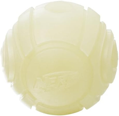 Nerf Dog Tennis Ball Blaster Dog Toy white, 2.5 Inch Glow Reload Ball - Image 3