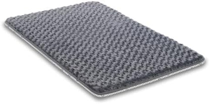 Dog Bed for Crate, High Resilience Foam Pad Mat Bed, 29x18, Dark Grey by WAYIMPRESS