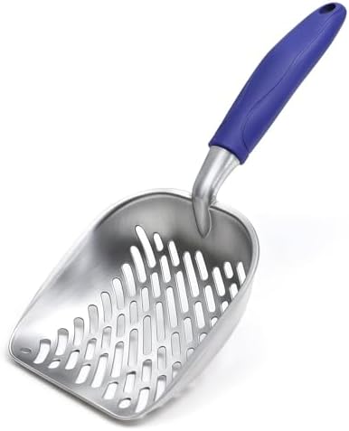 Cat Litter Scoop, Kitty Metal Scooper with Long Handle by Unknown
