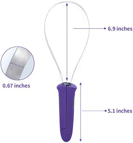 BOTH WINNERS Dual-Sided Shedding Blade with Stainless Steel Blade De-Shedding Tool for All Dog Coat Types- Soft Touch Grip (PURPLE) - Image 4