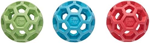 JW Pet Company Mini Hol-ee Roller Dog Toy, Colors Vary - Pack of 3 by JWPet