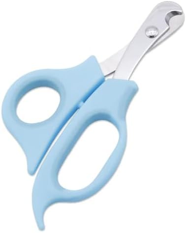 Pet Nail Clippers for Small Animals, Stainless Steel Cat Nail Trimmers with Non-Slip Handle, Safe & Sharp Claw Cutter for Puppies, Cats, Rabbits and Ferrets by Occupiedpet