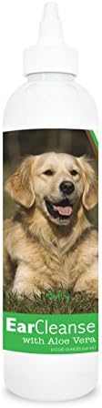 Healthy Breeds Golden Retriever Ear Cleanse with Aloe Vera Cucumber Melon 8 oz by HealthyBreeds