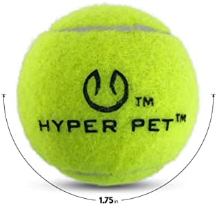 Hyper Pet Mini Tennis Balls for Small Dogs, Pack of 12, Interactive Fetch - Image 2