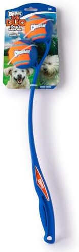 Chuckit! The Duo 22M Double Launcher Dog Toy 22", Two Medium Tennis Balls - Image 2