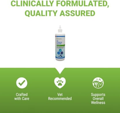 Vetoquinol Ear Cleansing Solution - Gentle Cleaner to Remove Dirt & Debris - Easy-to-Use Drops for Cats & Dogs - Support Clean and Fresh-Smelling Ears - Ideal for Routine Pet Hygiene - 16 Ounces - Image 6