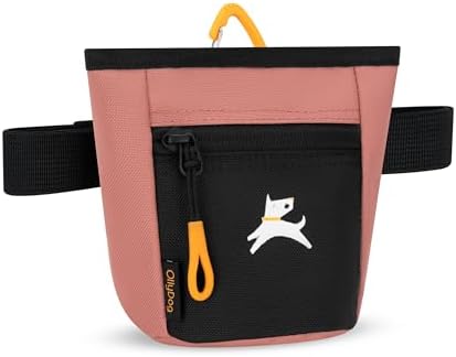 OllyDog, Goodie Treat Bag, Dog Treat Training Pouch | Magnetic Closure | 3 Ways to Wear | Hands-Free Waist Belt | Water-Resistant Recycled Vegan Fabric (Desert) - Image 4