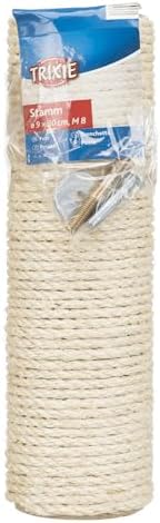 Trixie Replacement Sisal Post for Scratching Posts, Cat Trees and Cat Towers, 4.3 x 19.7-in (11 × 50 cm) - Image 4