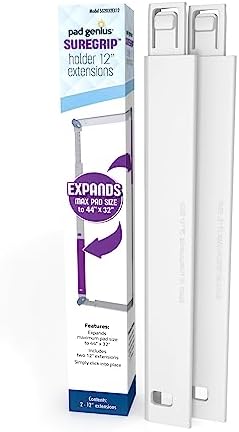 SureGrip Holder Extension Kit, 44x32 Inch, XL/XXL by PadGenius