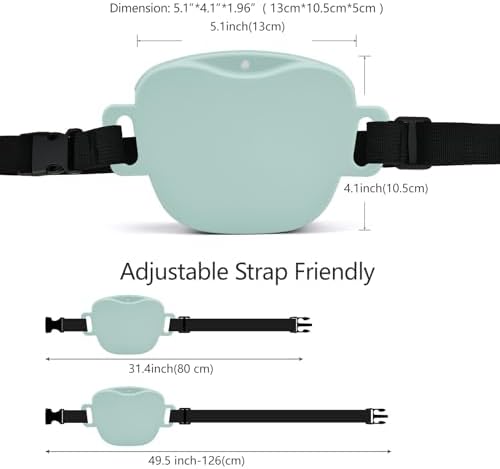 AUDWUD Magnetic Silicone Dog Treat Pouch with Adjustable Belt - Image 4