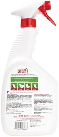 Nature's Miracle Urine Destroyer Plus for Dogs, Enzymatic Formula for Severe Dog Stains, 32 oz - Image 2