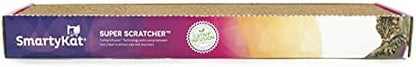 SmartyKat Super Scratcher Wide Corrugated Cat Scratcher for Cats & Kittens, Features Catnip Infusion Technology & Less Mess, Recycled Material, Brown - Image 5