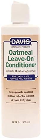 Davis Oatmeal Leave-On Dog & Cat Conditioner, 12-Ounce, DM112 12 by DavisManufacturingandPackaging