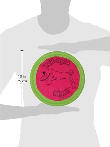 Booda 3 Pack of Tail-Spin Flyer Dog Toys, 10-Inch - Image 4