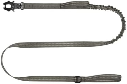 ICEFANG Tactical Dog Leash with Quick-Release Metal Clasp,Bungee-Dog Lead by ICEFANGDIRECT