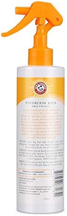 Arm & Hammer Ultra Fresh Waterless Dog Bath Spray, White Jasmine, 10 Fl Oz - Image 5