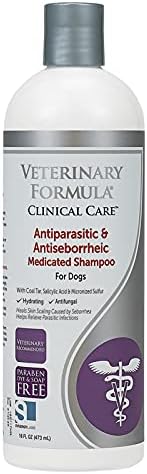 Veterinary Formula Clinical Care Ear Therapy for Dogs & Cats and Antiparasitic & Antiseborrheic Medicated Dog Shampoo Bundle - Image 5