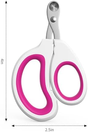 Aogeili Cat Nail Clippers - Stainless Steel, Non-Slip, Safe for Small Pets - Image 7