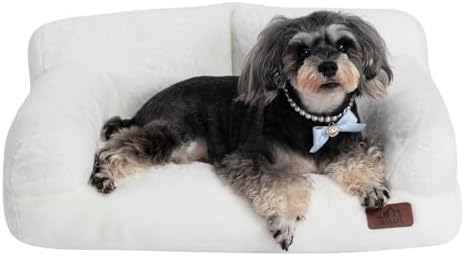 Hollypet Small Dog Large Cat Bed Puppy Couch Beds for Pets up to 25 lbs - Image 2
