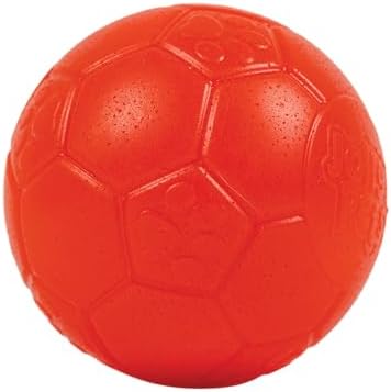 Jolly Pets Mini Jolly Soccer Ball; Floating-Bouncing Dog Toy; 3" Orange (Pack of 2) - Image 2
