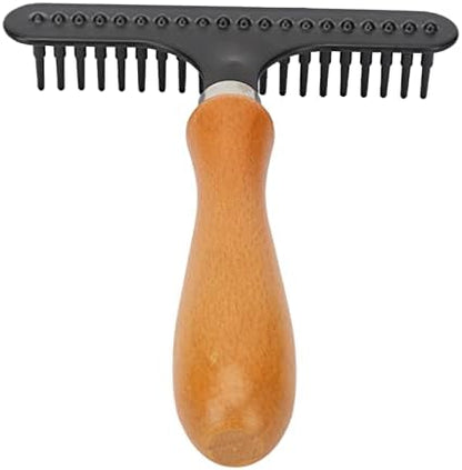 Handheld Carpet Rake, Stainless Steel Pet Hair Remover for Upholstery - Image 5