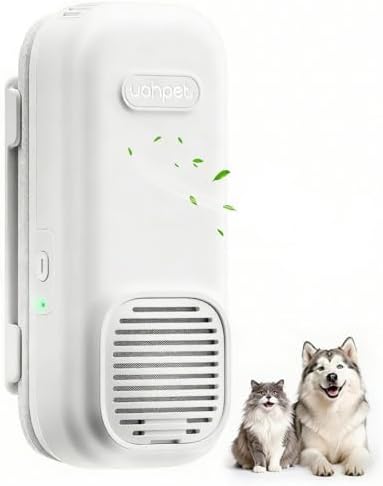 uahpet Cat Litter Deodorizer, No Ozone Air Purifier Plug in, Nano-Tech Cat Odor Eliminator for Litter Box, Filterless Odor Remover with 5ft Cord, Safe & Quiet Air Freshener for Pet Homes by uahpet