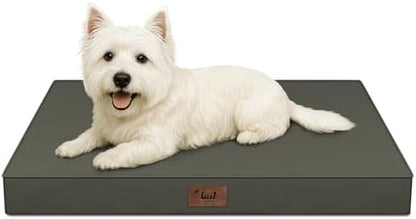 Waterproof Orthopedic Dog Crate Bed for Small Dogs & Cats by TailStories