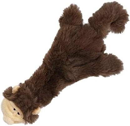 Best Pet Supplies 2-in-1 Stuffless Squeaky Dog Toy - Monkey, Small by BestPetSuppliesLLC