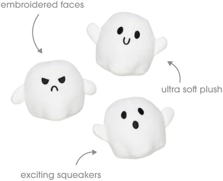 Pearhead Halloween Ghost Dog Toy Set of 3 - Image 2