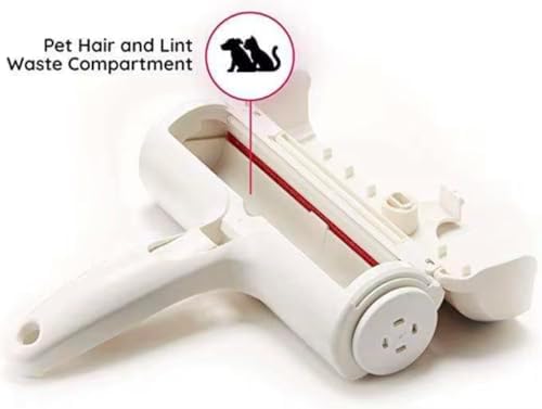 Pet Hair Remover Roller for Dogs and Cats, Reusable Self-Cleaning Lint Roller for Furniture, Couch, Carpet, Bedding and Clothing, No Refills or Batteries Required - Image 6