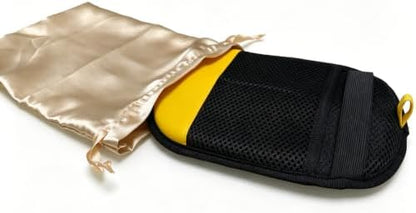 Pet Hair Remover Glove for Dogs and Cats - Reusable Electrostatic Hair Removal Mitt for Furniture, Couch, Carpet, Car Seat, and Clothing (Black Yellow, 1 Pack) - Image 5