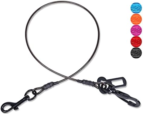 VIVAGLORY Dog Seatbelt Tuffbelt Dog Car Harness, XL, Black by VIVAGLORY