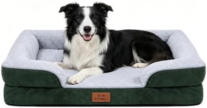 Orthopedic Dog Beds Large Sized Dog, Memory Foam Dog Bed Couch, 36"L by PTHMKJ