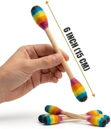 Glaciart One Swabs Cat Toys with Catnip - 6 Pk | Durable for Chew, Cute Cat Toys Interactive Kitty for Boredom, Exercise, & Play | Filled w/Organic Catnip for Anxiety & as Digestive Aid | Gift Idea - Image 2