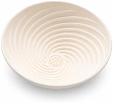 Dog Lick Bowl Slow Feeder for Dogs and Cats (Almond Beige), Silicone Lick Mat Bowl for Slow Eating, Anxiety Relief, Interactive Pet Feeding Dish, Dishwasher Safe by Unknown