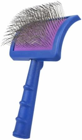 Show Tech Tuffer Than Tangles LongReach Large, Slicker Brush for Dog Grooming, Dog Brush for Doodle Breeds, Dematting, Remove Undercoat by ShowTech