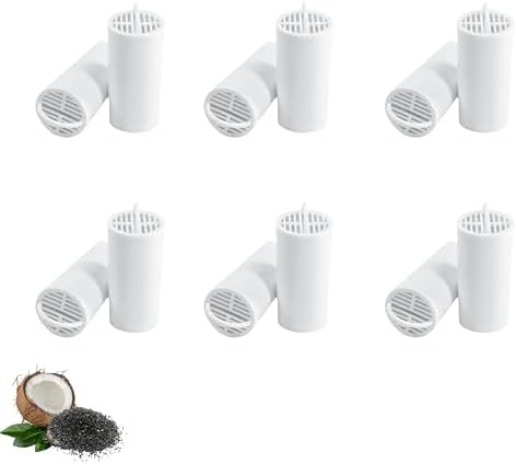 NISPIRA Charcoal Water Filter Replacements for Drinkwell 360 Pet Dog Cat Water Fountain, 12 Packs by Nispira
