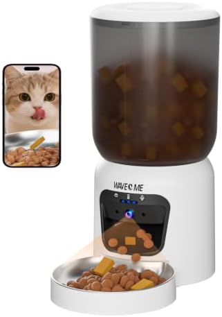 Automatic Cat Feeder with Camera, 6L Smart Pet Food Dispenser by Unknown