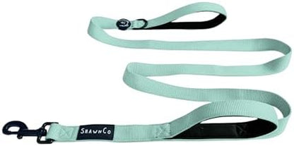 ShawnCo Dream Walk Dog Leash (Seafoam,M/L 6FT w/ 2 Handles) by SHAWNCO