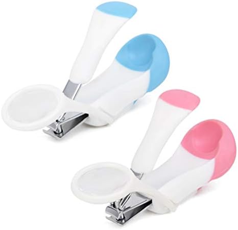 POPETPOP Hedgehog Clippers - Pet Hamster Hedgehog Nail Clipper Trimmer Small Animal Toenail Clippers with Magnifier Random Color - Image 2
