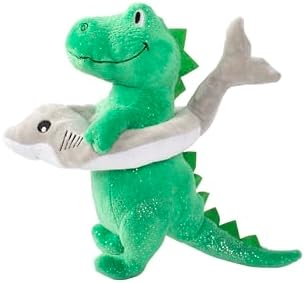 Fringe Studio Plush Dog Toy, Shark Week REX (289879) for All Breed Sizes - Image 2