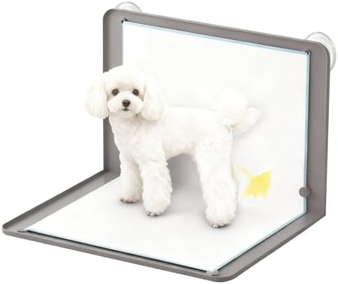 Dog Pee Pad Holder, Silicone Tray, 4-Corner Fixing, 35x25 inch by BLISSSTORM