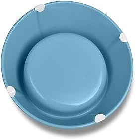 Van Ness Pets EcoWare Raised, No Tip, High Back Whisker-Friendly Cat Bowl, 8 OZ, Gray, ECW250, Blue - Image 6
