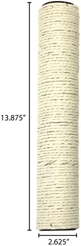 Kitty City Cat Furniture Accessories Cat Scratching Post Replacement and Only Compatible with Kitty City Playsets - Image 6