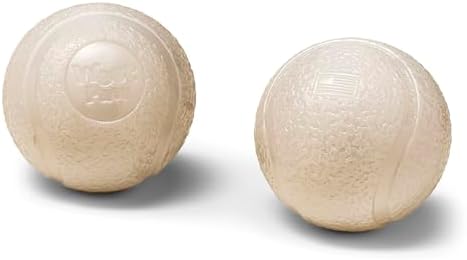 WEST PAW Boundr Ball Dog Fetch Toy – Bouncing Toys for Dogs, Fetch, Catch, Chewing, Play – Floatable, Recyclable Balls – Small Glow 2-Pack - Image 2