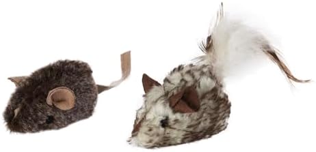 Mad Cat Double Trouble Mice Catnip Cat Toy with Real Mouse Sound, 2 Pack - Image 5